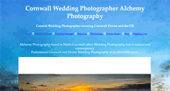 Desktop Screenshot of cornwall-wedding-photographer.co.uk